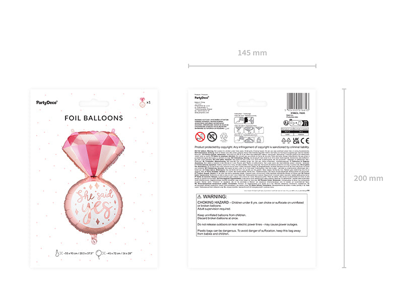 Folienballon-Ring-Mix-41x72cm-PartyDeco-Lemina-4