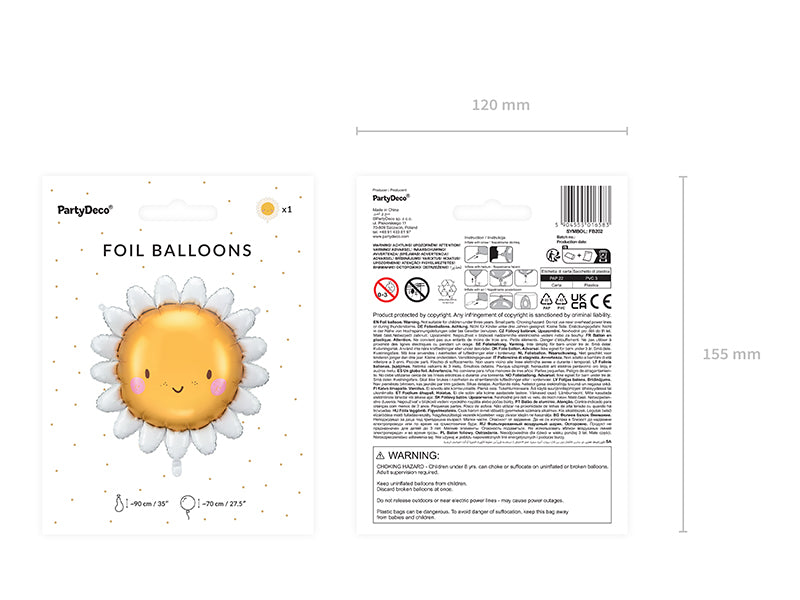 Folienballon-Sonne-Mix-90cm-PartyDeco-Lemina-4