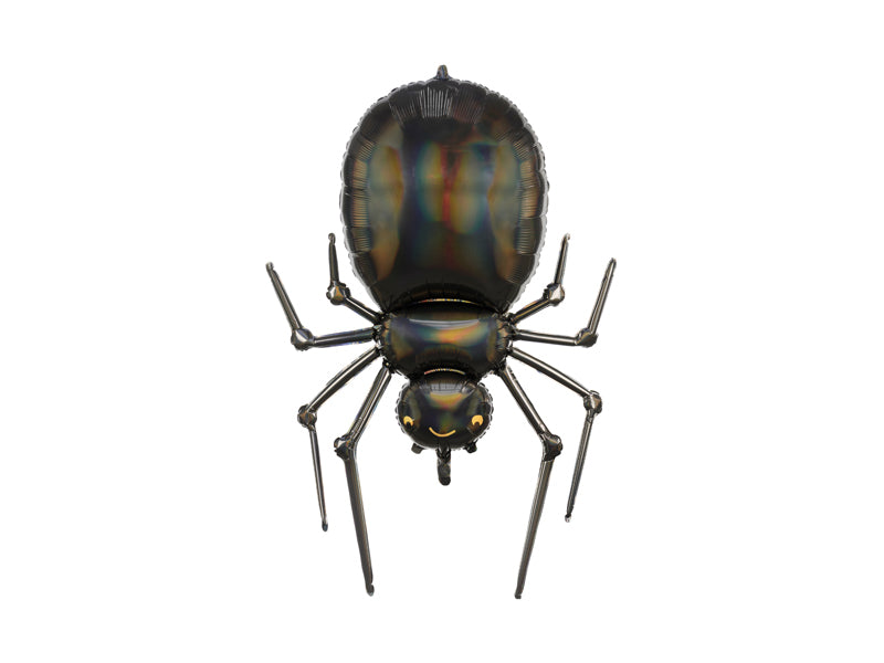 Folienballon-Spinne-60x101cm-schwarz-PartyDeco-Lemina