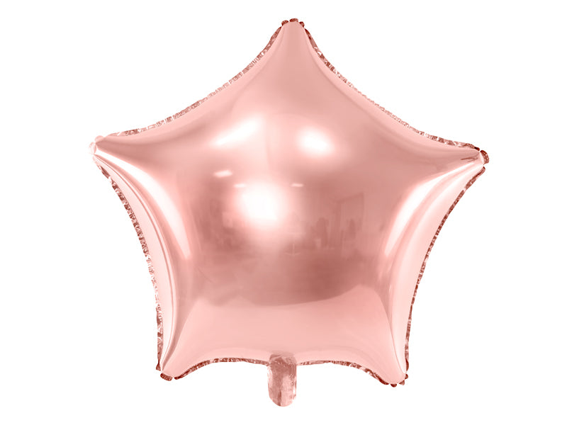 Folienballon-Stern-48cm-rosegold-PartyDeco-Lemina