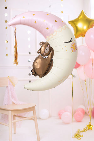Folienballon-Teddybaer-auf-dem-Mond-Mix-80x98cm-PartyDeco-Lemina-1