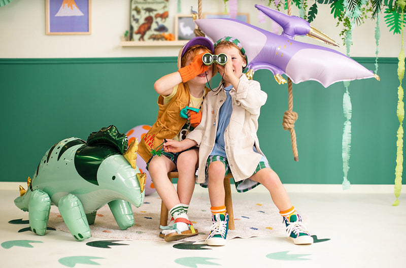 Folienballon-Triceratops-Gruen-101x60.5cm-PartyDeco-Lemina-1