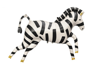Folienballon-Zebra-115x85cm-mix-PartyDeco-Lemina