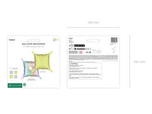 Folienballonvorhang-Doppelseitig-Quadratisch-Holografisch-Neon-Gelb-PartyDeco-Lemina-3
