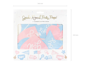 Foto-Gadgets-fuer-Gender-reveal-Partys-Mix-1-VPE-11-Stk-PartyDeco-Lemina-1