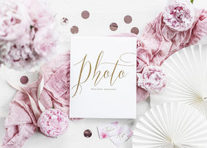 Fotoalbum-Preciuos-moments-20x24-5cm-weiss-22-Blatt-PartyDeco-Lemina-2