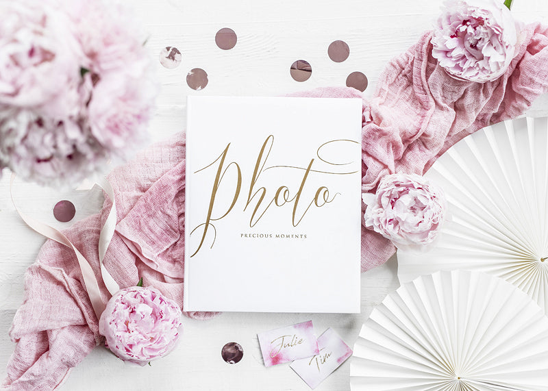 Fotoalbum-Preciuos-moments-20x24-5cm-weiss-22-Blatt-PartyDeco-Lemina-2
