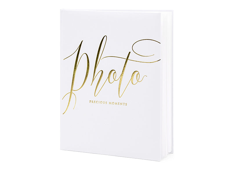 Fotoalbum-Preciuos-moments-20x24-5cm-weiss-22-Blatt-PartyDeco-Lemina