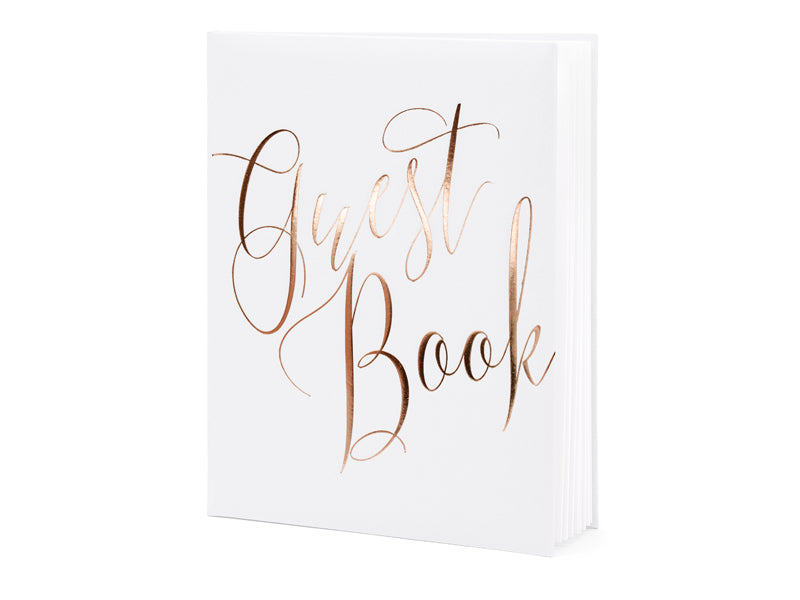 Gaestebuch-Guest-book-20x24-5cm-weiss-22-Blatt-PartyDeco-Lemina