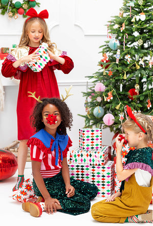 Geschenkpapier-Rautenmuster-70x200cm-PartyDeco-Lemina-36