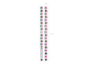 Geschenkpapier-Rautenmuster-70x200cm-PartyDeco-Lemina-4