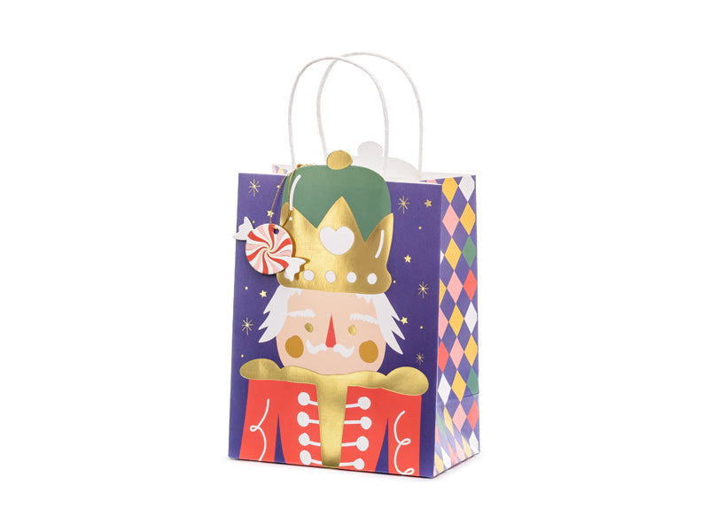 Geschenktuete-Nussknacker-mix-18x25x10.5cm-PartyDeco-Lemina