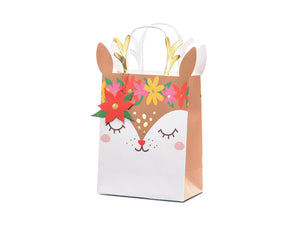 Geschenktuete-Reh-mix-20.5x30x10.5cm-PartyDeco-Lemina