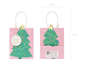 Geschenktuete-Weihnachtsbaum-mix-14x20.5x8cm-PartyDeco-Lemina-3