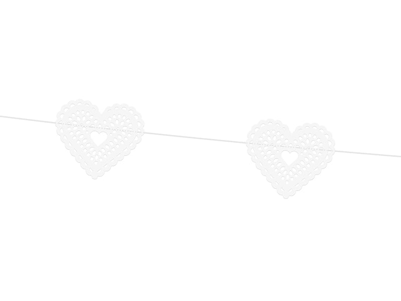 Girlande-Herzen-weiss-1.8m-PartyDeco-Lemina