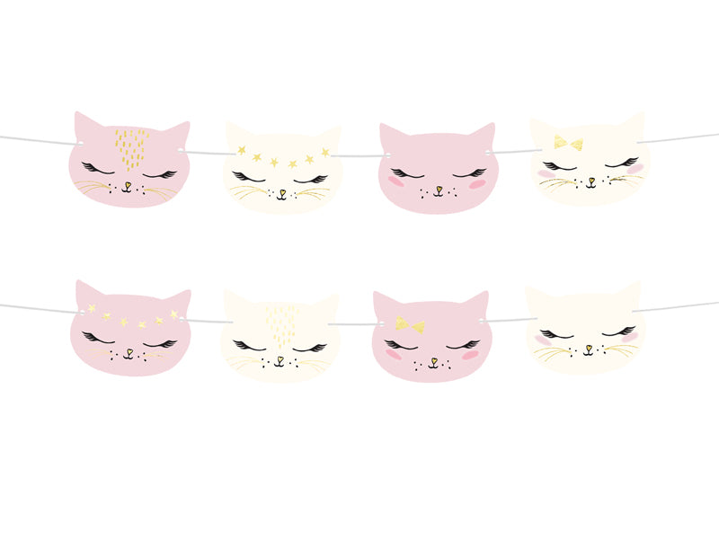 Girlande-Katze-Mix-1-4m-PartyDeco-Lemina-1