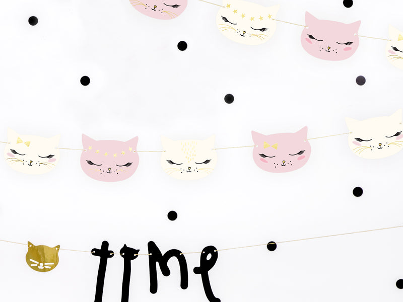 Girlande-Katze-Mix-1-4m-PartyDeco-Lemina-2
