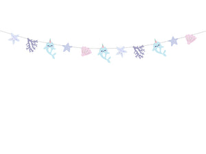 Girlande-Narwal-Mix-1m-PartyDeco-Lemina