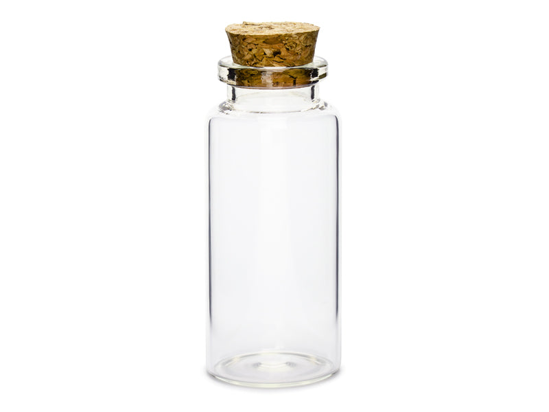 Glasflaschen-mit-Korken-7.5cm-1-VPE-12-Stk-PartyDeco-Lemina-1