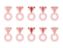Glasmarker-Ringe-Mix-4x6.5cm-10Stk-PartyDeco-Lemina
