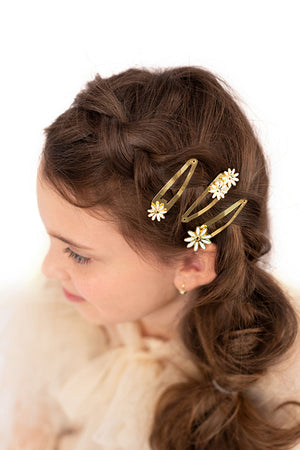 Haarspangen-Gaensebluemchen-5x1-5-2cm-gold-3-Stk-PartyDeco-Lemina-3