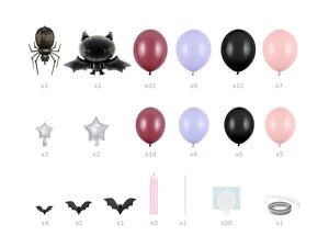 Halloween-Luftballongirlande-Mix-PartyDeco-Lemina-2