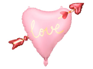Herz-mit-Pfeil-Folienluftballon-76x55cm-PartyDeco-Lemina