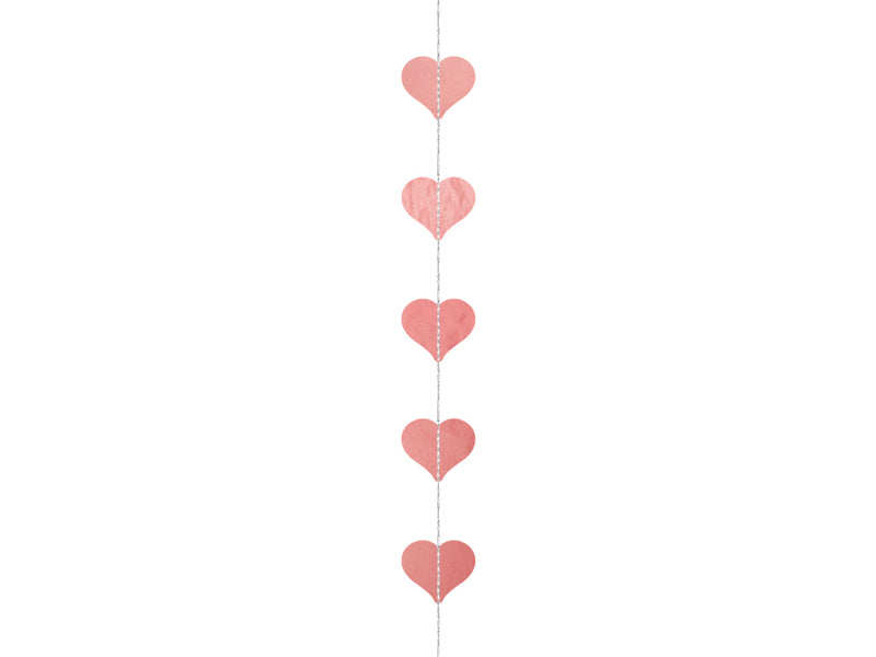Herzen-Girlande-Rosegold-3-5m-PartyDeco-Lemina