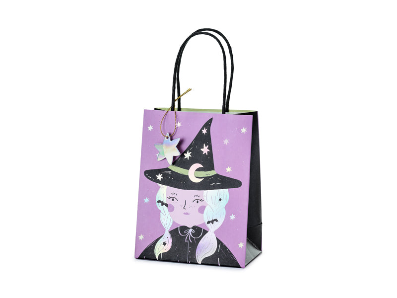 Hexe-Geschenktasche-Mix-8x14x18cm-PartyDeco-Lemina