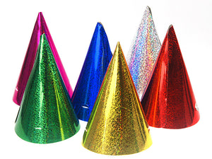 Holografische-Partyhuete-Mix-16cm-1-VPE-120-Stk-PartyDeco-Lemina