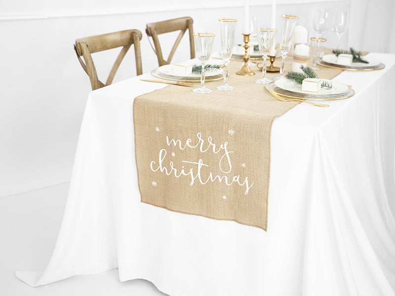 Jute-Tischlaeufer-Merry-Christmas-weiss-50x250cm-PartyDeco-Lemina-1