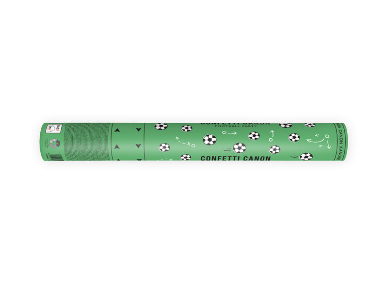 Konfettikanone-Fussball-mix-40cm-PartyDeco-Lemina-1