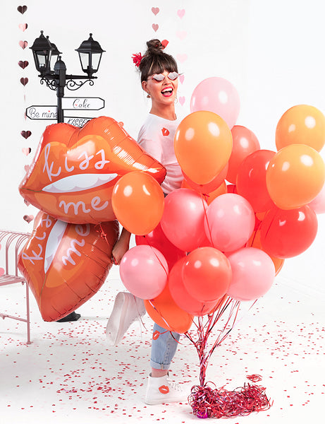 Lippen-Folienluftballon-Mix-86-5x65cm-PartyDeco-Lemina-2