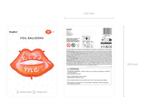 Lippen-Folienluftballon-Mix-86-5x65cm-PartyDeco-Lemina-3