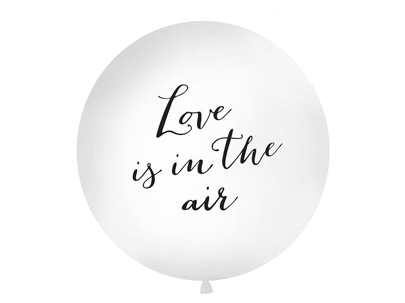 Luftballon-1-m-Love-is-in-the-air-in-Weiss-PartyDeco-Lemina