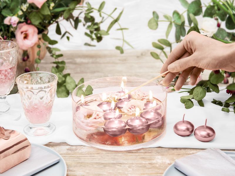 Metallisierte-Schwimmkerze-rosegold-4cm-1-VPE-50-Stk-PartyDeco-Lemina-2