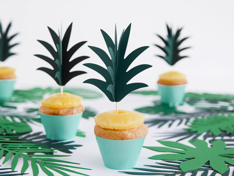 Muffin-Dekorationen-Aloha-Ananas-1-VPE-6-Stk-PartyDeco-Lemina-2