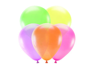Neon-Luftballons-25cm-mix-1-VPE-5-Stk-PartyDeco-Lemina