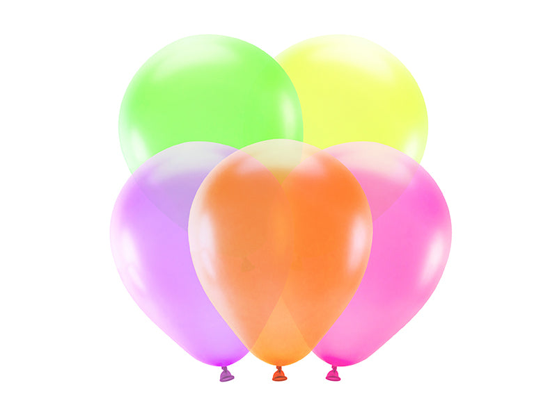 Neon-Luftballons-25cm-mix-1-VPE-5-Stk-PartyDeco-Lemina