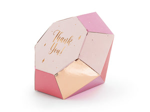 Papierschachteln-Diamanten-Mix-10x12x11.5cm-6Stk-PartyDeco-Lemina