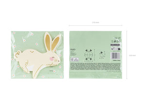 Papierservietten-Bunny-Mix-12.5x16cm-20Stk-PartyDeco-Lemina-4