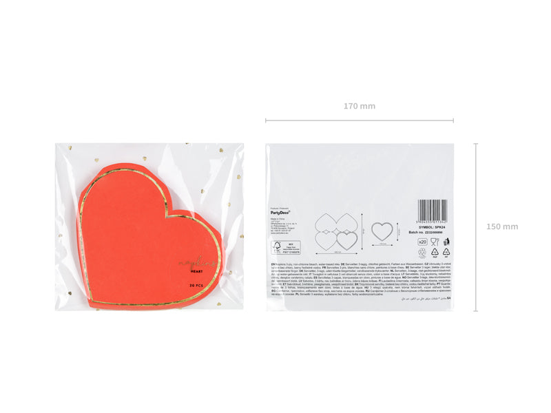 Papierservietten-Herz-Rot-14.3x12.5cm-20Stk-PartyDeco-Lemina-4