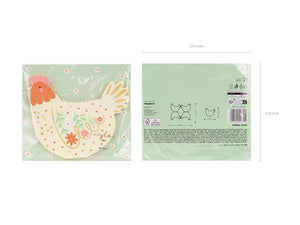 Papierservietten-Huehnchen-Mix-16x13cm-20Stk-PartyDeco-Lemina-4