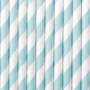 Papierstrohhalme-hellblau-19-5cm-1-VPE-10-Stk-PartyDeco-Lemina