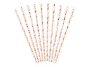 Papierstrohhalme-hellrosa-19.5cm-1-VPE-10-Stk-PartyDeco-Lemina-1