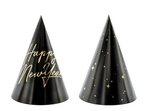 Partyhuete-Happy-New-Year-16cm-1-VPE-6-Stk-PartyDeco-Lemina-2