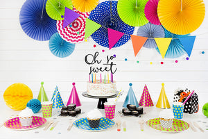 Partyhuete-Punkte-Mix-16cm-1-VPE-6-Stk-PartyDeco-Lemina-9854541