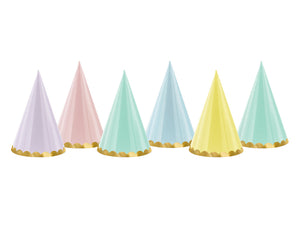 Partyhuete-Yummy-Mix-16cm-1-VPE-6-Stk-PartyDeco-Lemina