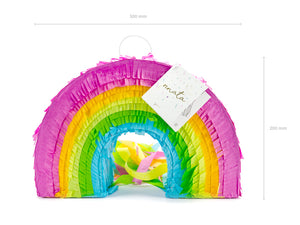Pinata-Regenbogen-30x20x10cm-PartyDeco-Lemina-3