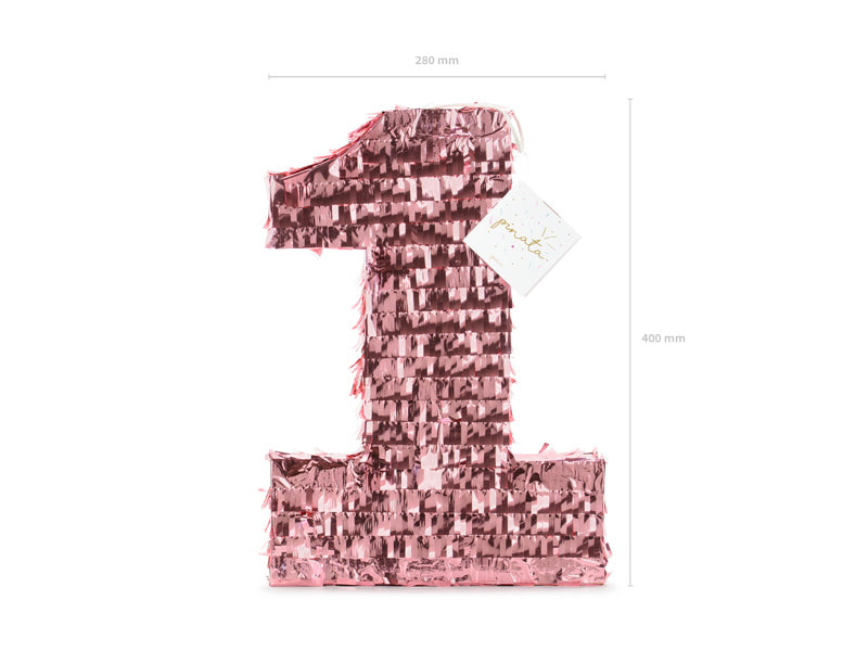 Pinata-Ziffer-1-28.5x40.5x8cm-PartyDeco-Lemina-3